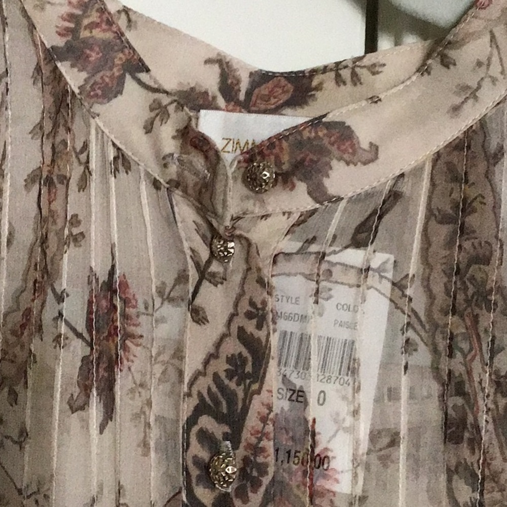 Zimmerman Paisley Mischief Frill Dress - Picture 6 of 9